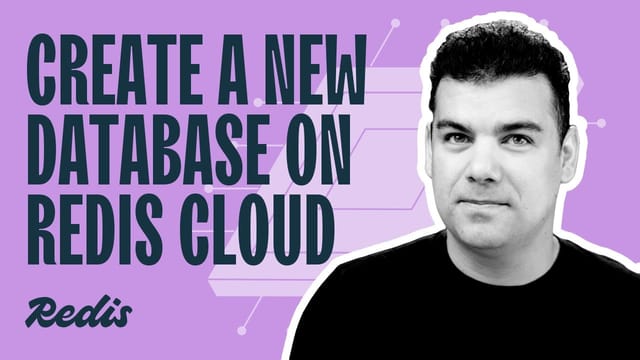 Create a New Database on Redis Cloud